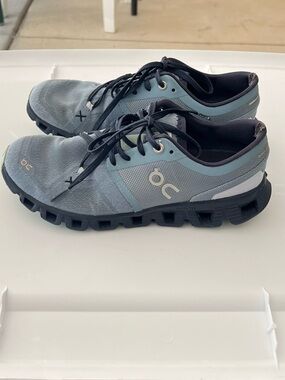 ON Cloud X3 Sneaker Womens 7.5 Shoes Wash Ink Blue US Running Performance *FLAWS